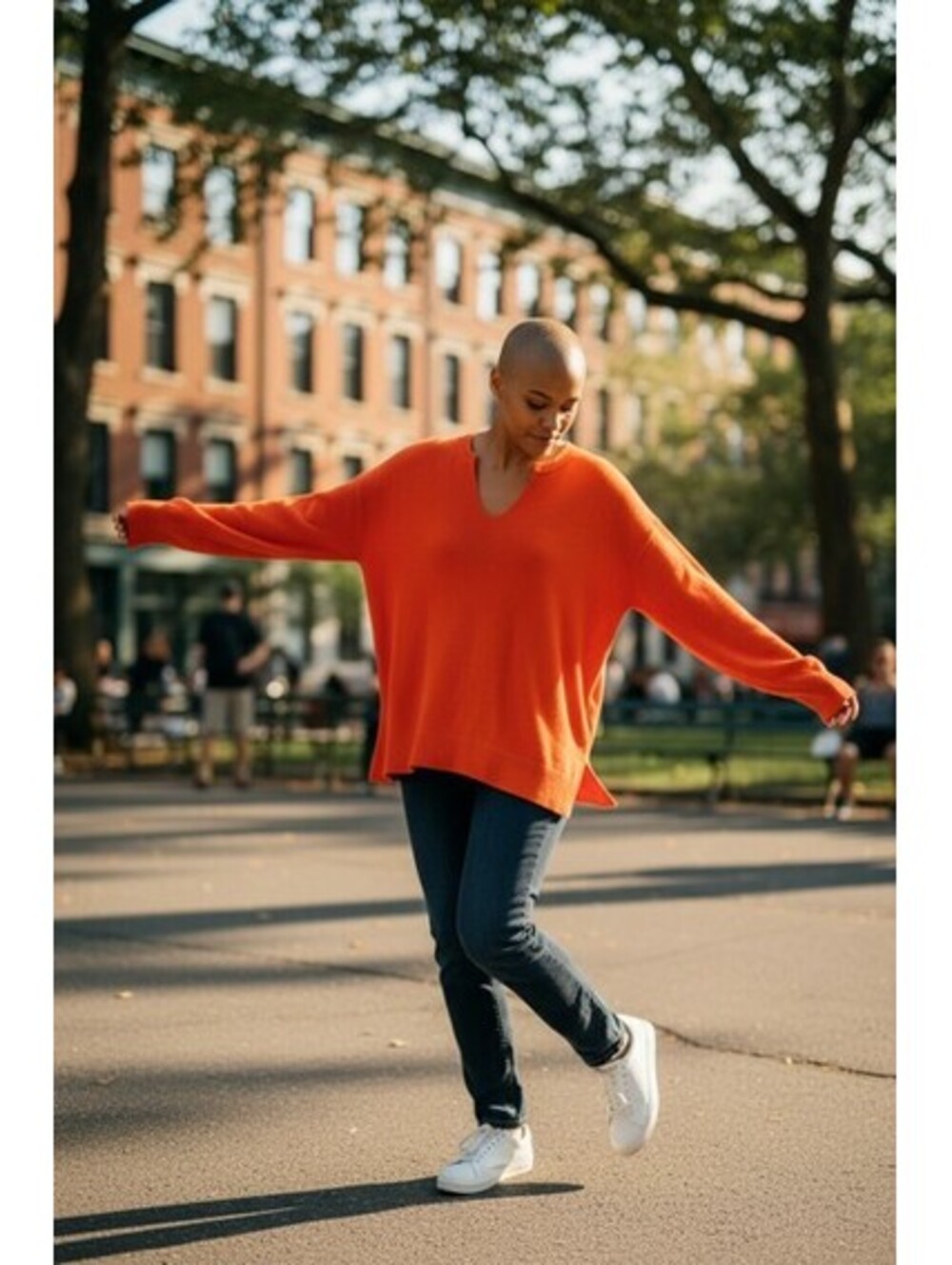 ZARA BALLOON SLEEVE KNIT SWEATER